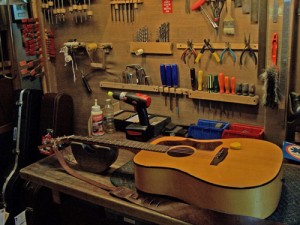 Musical instrument repair